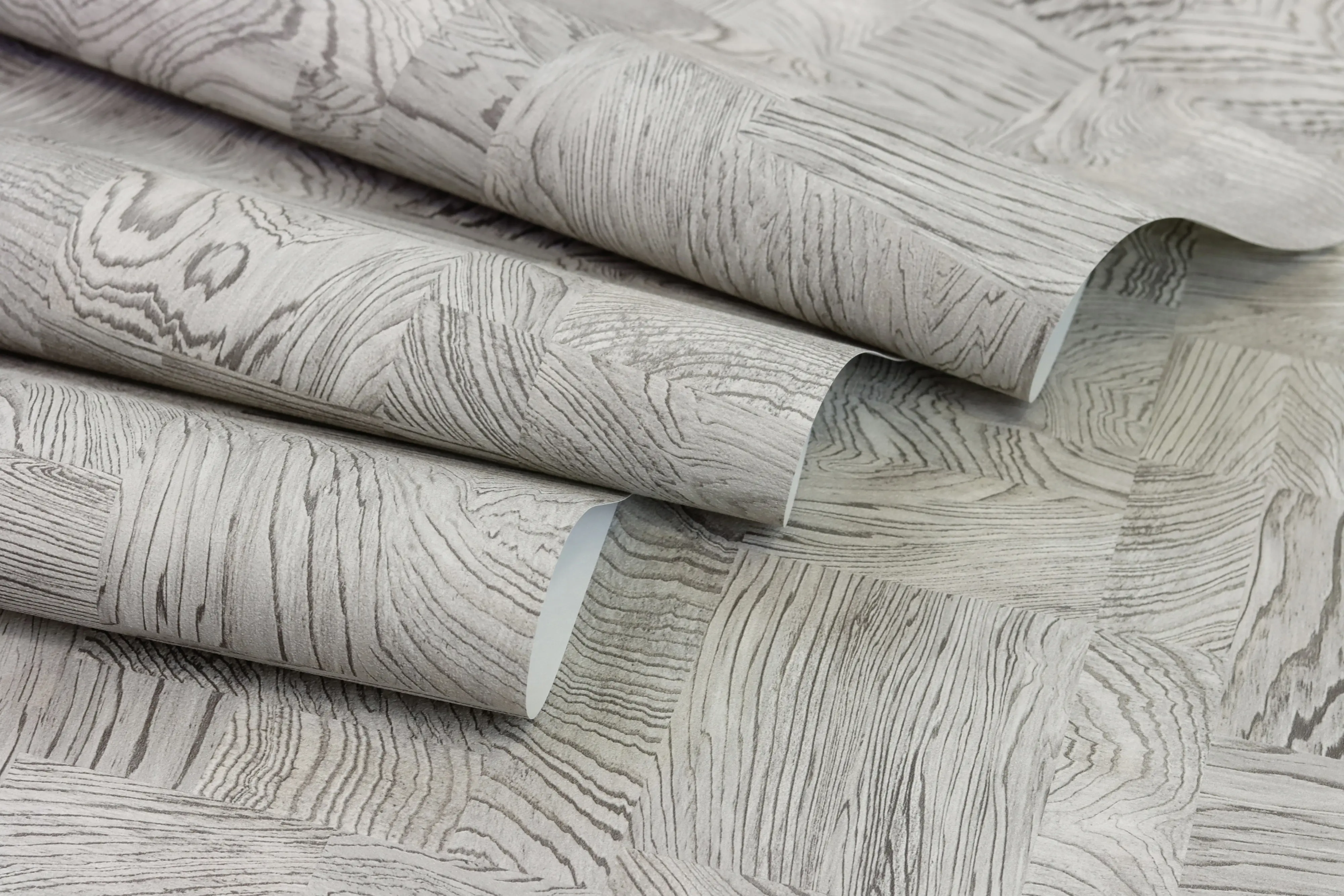 Rasch Vliestapete 751642 Grau-Hellgrau Muster & Motive 10,05 m x 0,53 m