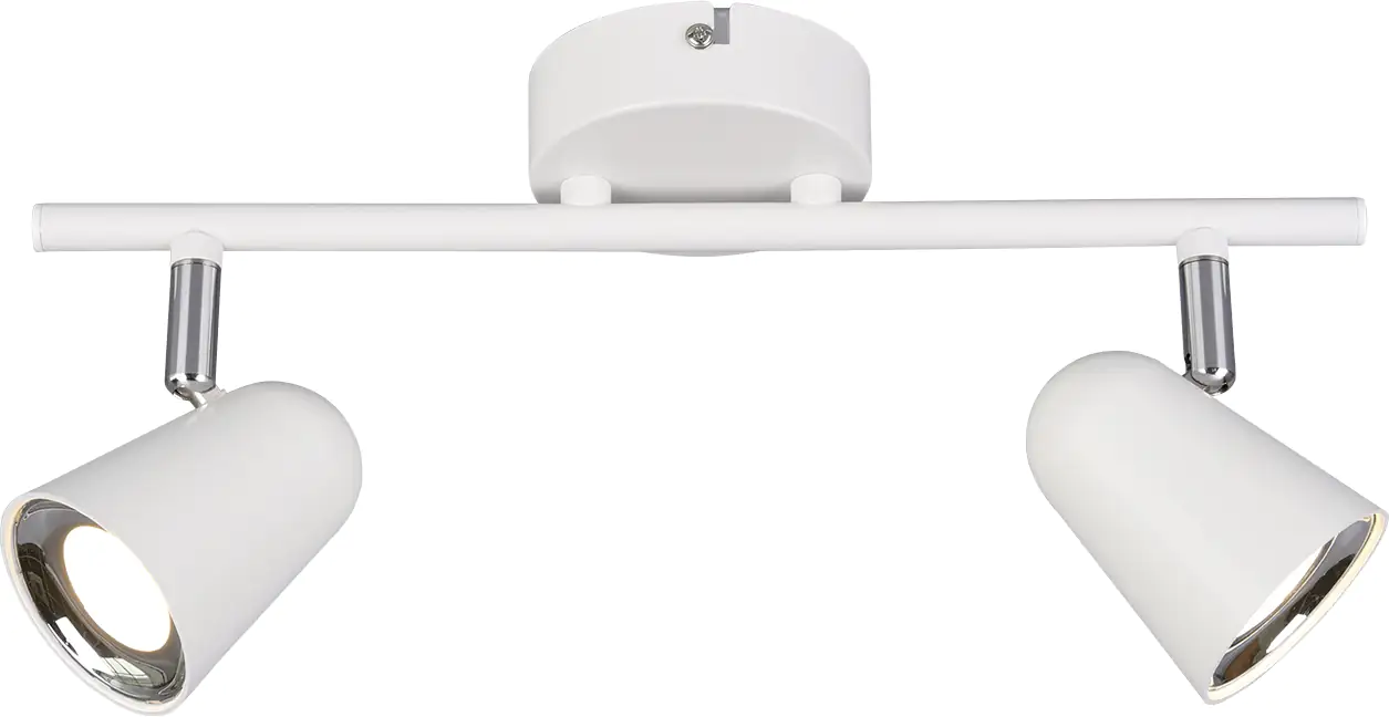 Reality Leuchten 2er LED Balken Toulouse weiß