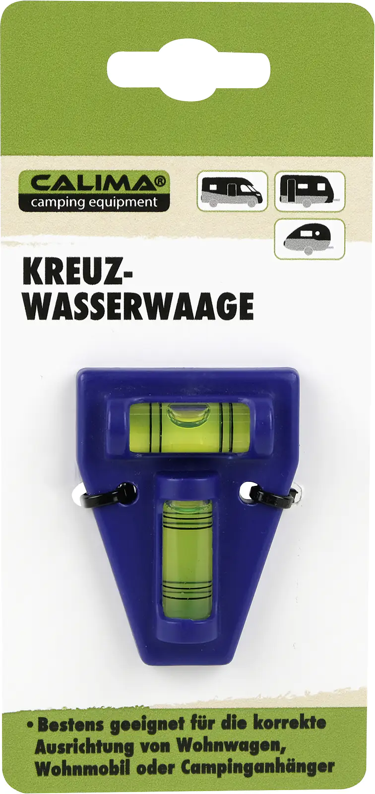 Calima Kreuzwasserwaage 6x4,5x1,3cm