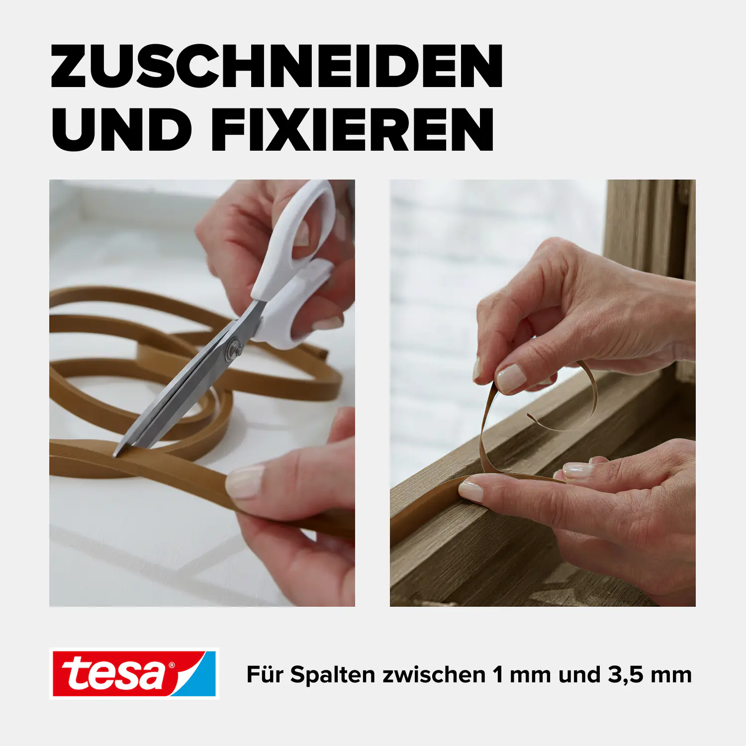 tesa Insulation E-Profil Classic 10 m, braun