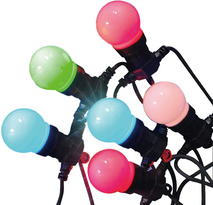 TrendLine LED Partylichterkette 50 LED, bunt TrendLine LED Partylichterkette 50 LED, bunt