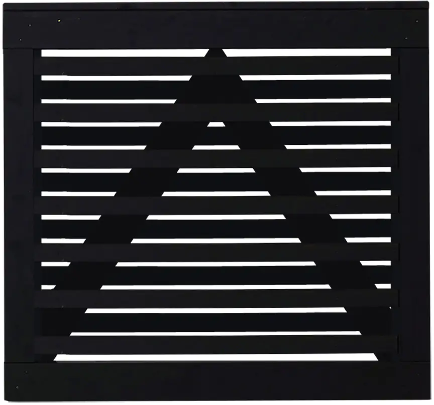 Plus Tor Osaka 100 x 93 cm RAL 9005 Schwarz