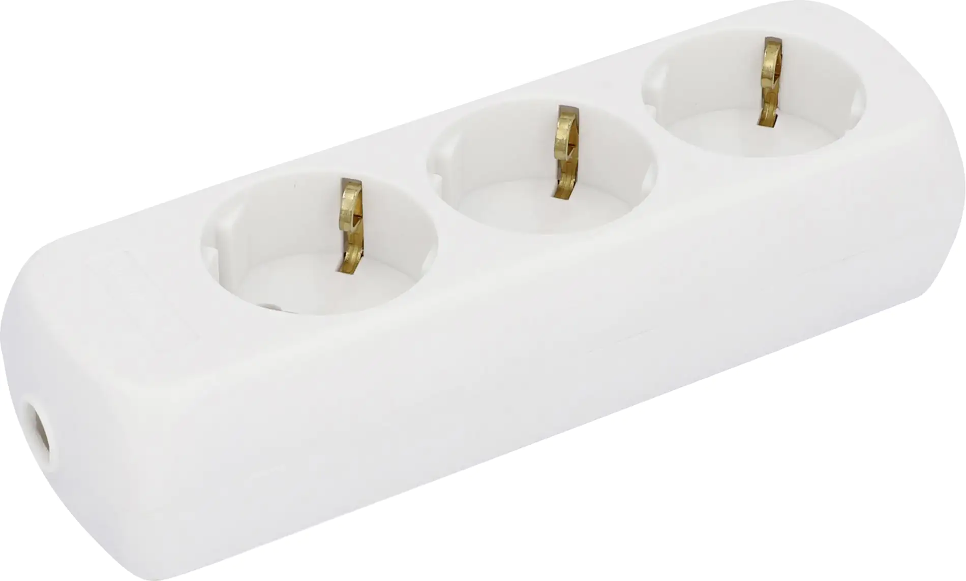 Unitec Steckdosenleiste 3-fach ohne Kabel Berührungsschutz, weiß Unitec Steckdosenleiste 3-fach ohne Kabel Berührungsschutz, weiß