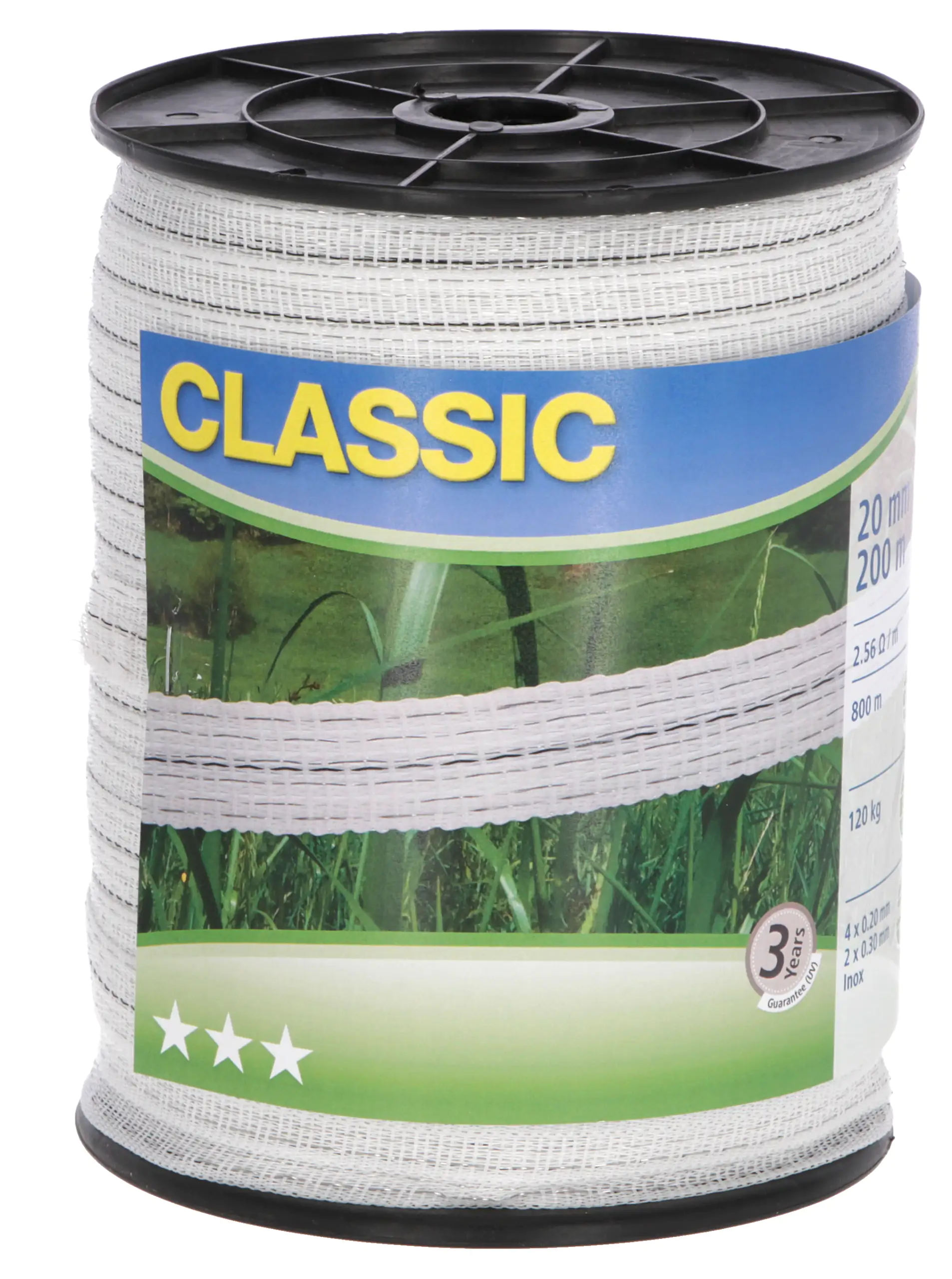 Kerbl Weidezaunband 20mm 200m Classic Länge: 200 m