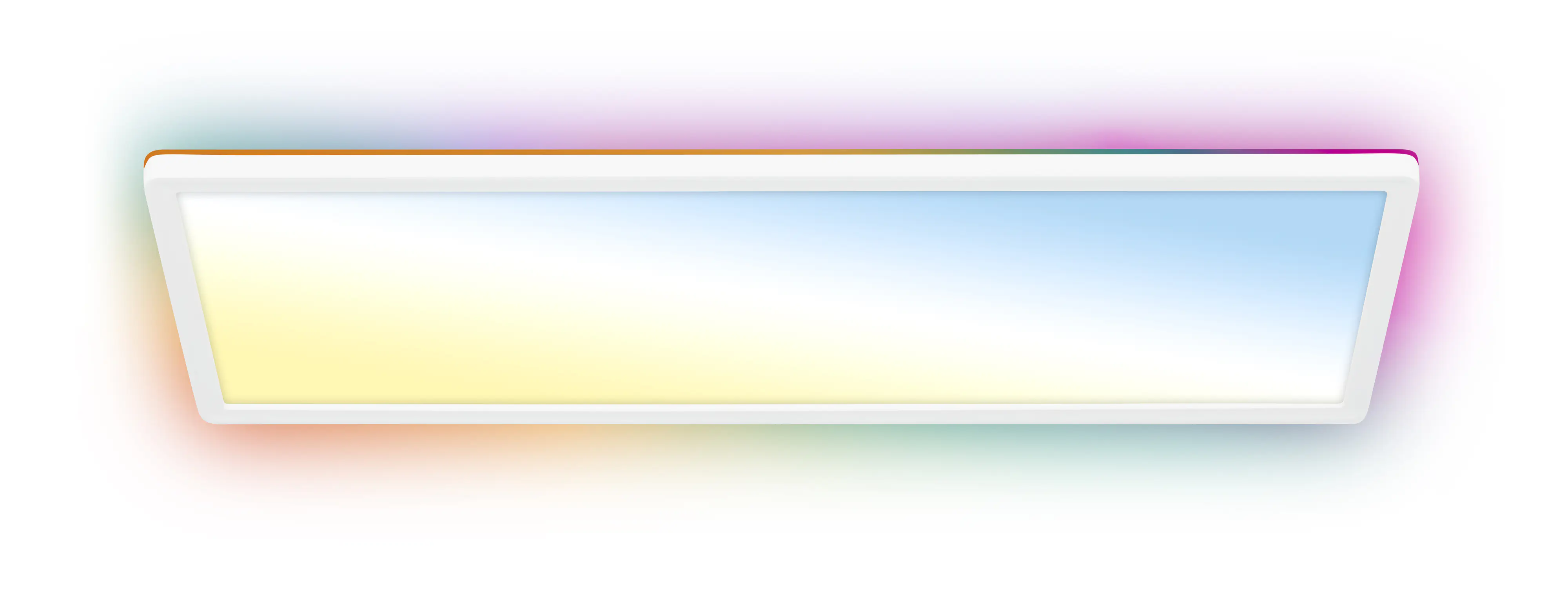 Briloner LED-Panelleuchte Slim 58 x 20 cm weiß RGB dimmbar