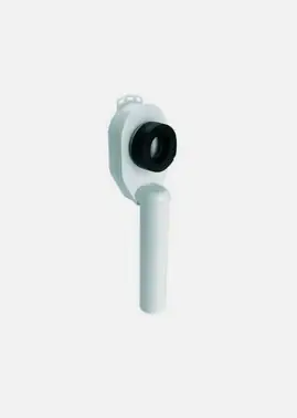 Primaster Urinal-Set Gaia weiß inkl. Ablauf und Druckspüler