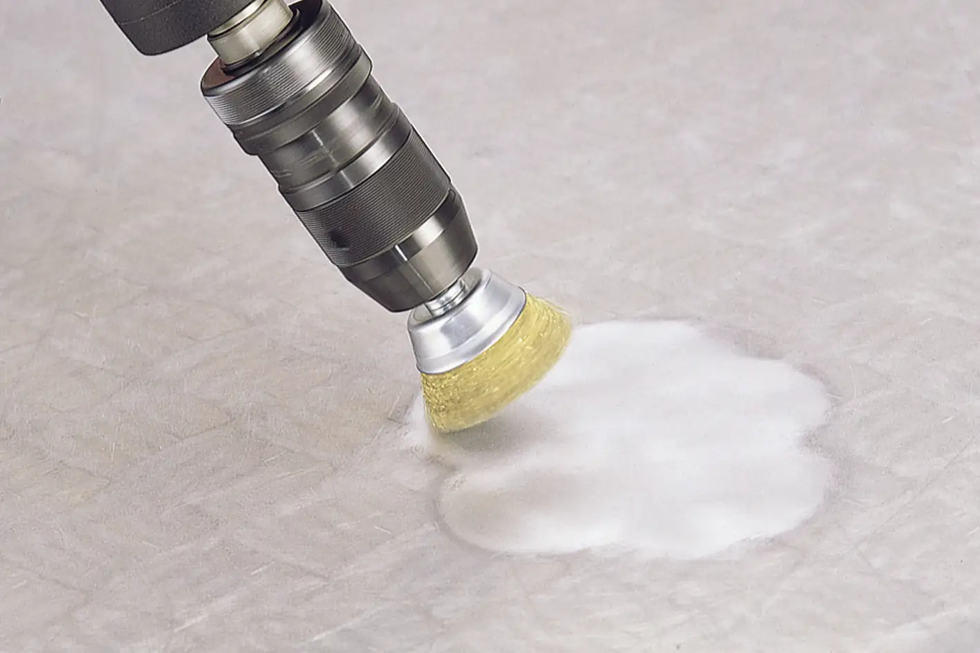 Wolfcraft Topfdrahtbürste Ø 50 mm Messing Schaft 6 mm