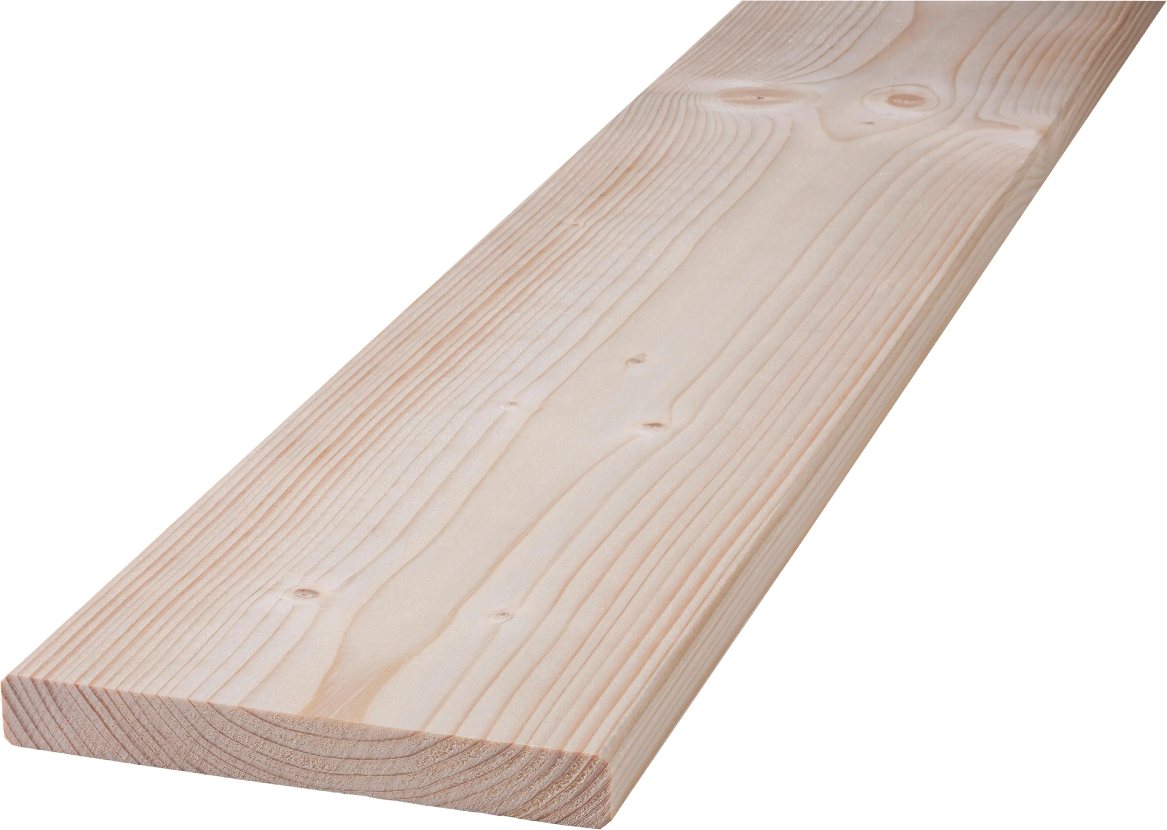 Glattkantbrett Fichte Tanne 250 cm 144 x 27 mm gehobelt Kanten gefast