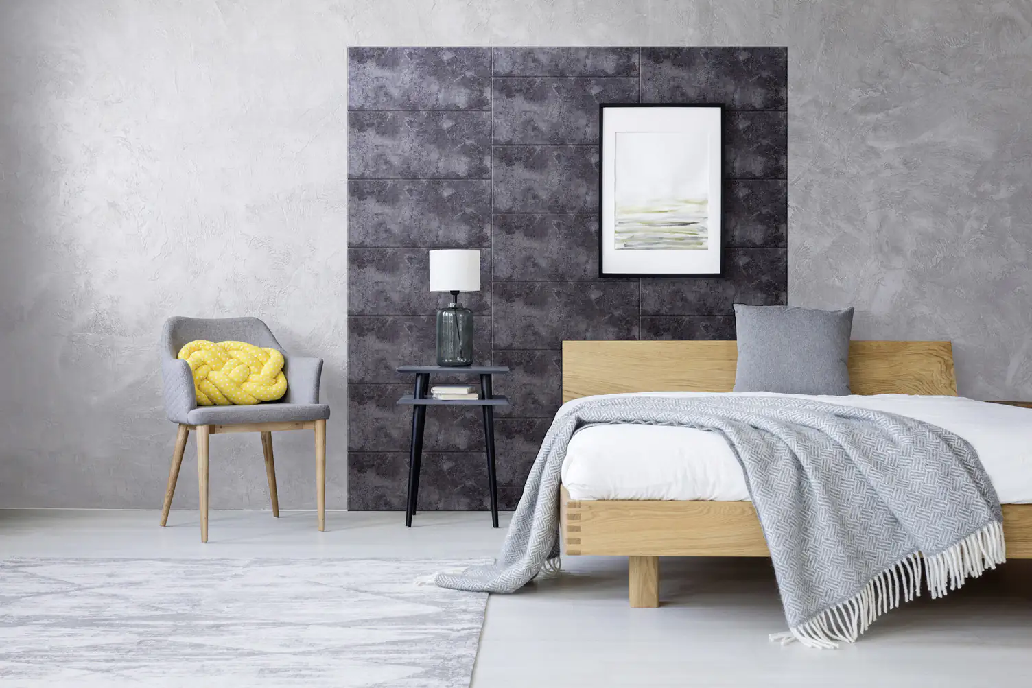 d-c-fix Wandbelag Tile Art Oxid stone grey, 30 x 60 cm