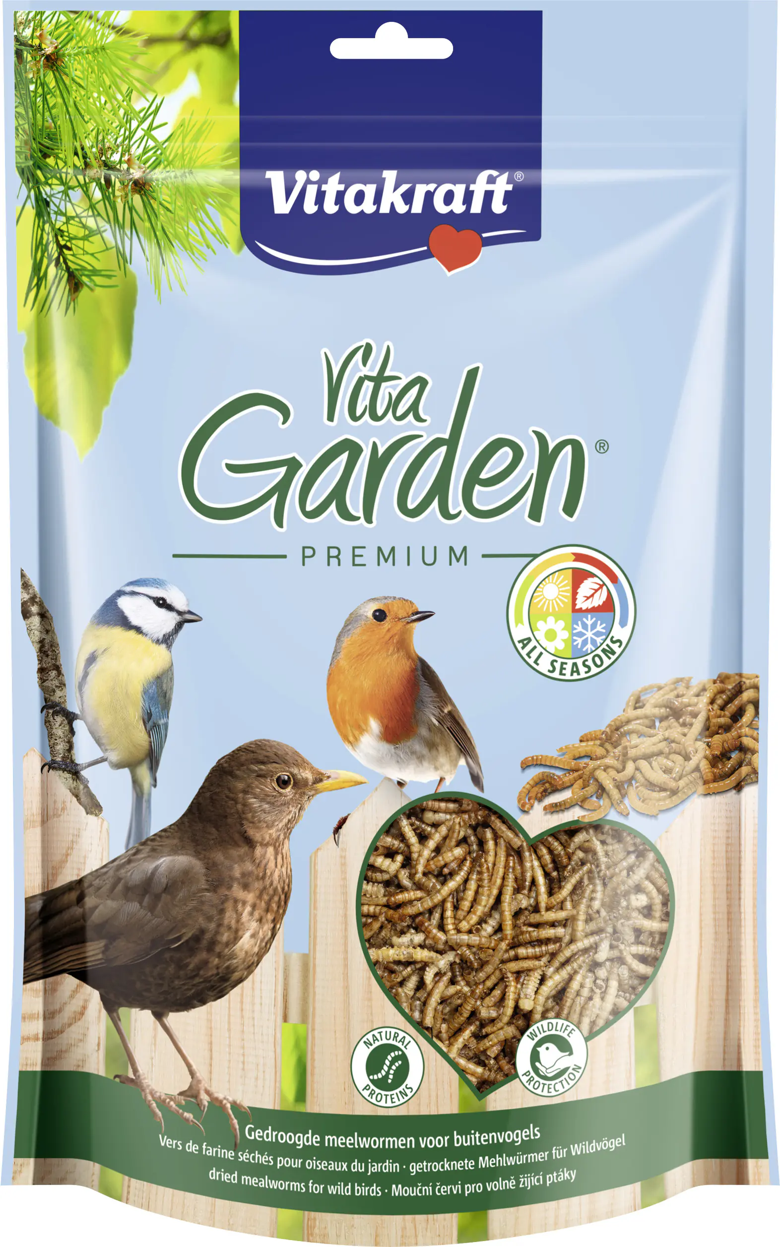 Vitakraft VitaGarden® Mehlwürmer 200 g Vitakraft VitaGarden® Mehlwürmer 200 g