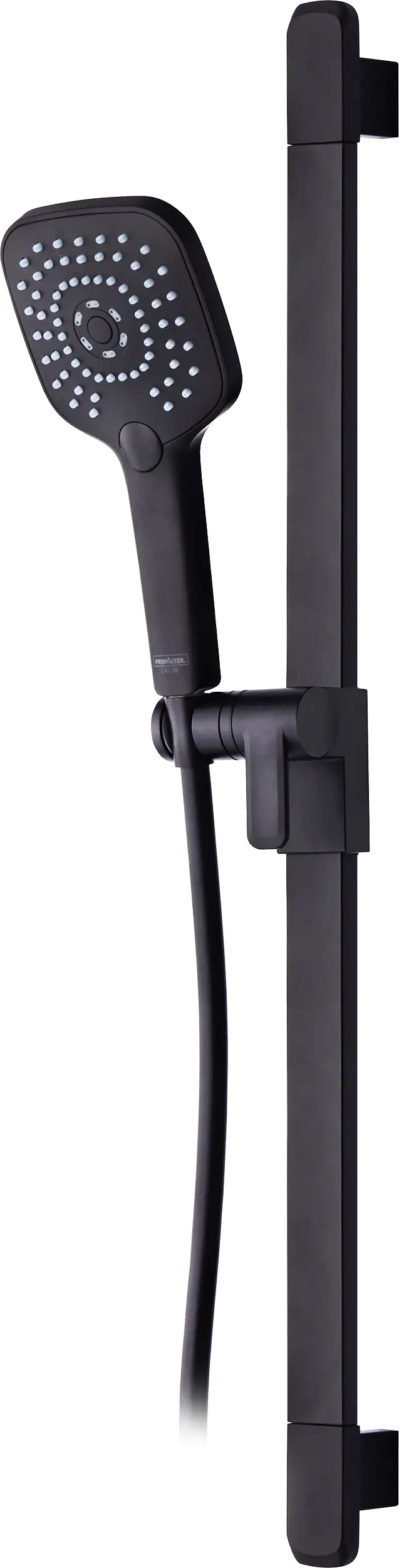 4333692065887 Primaster Brausegarnitur 3 Strahlarten Prag schwarz matt 82 cm