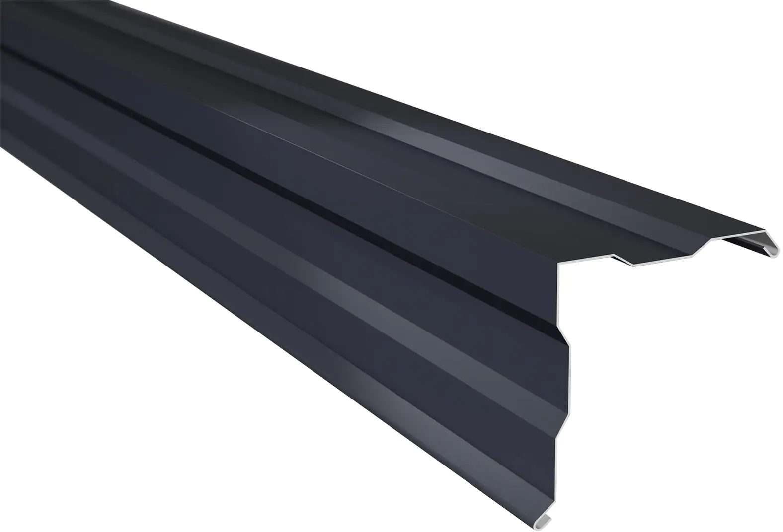 Weckman Ortgangwinkel gesickt 100 cm 115 x 115 mm anthrazit