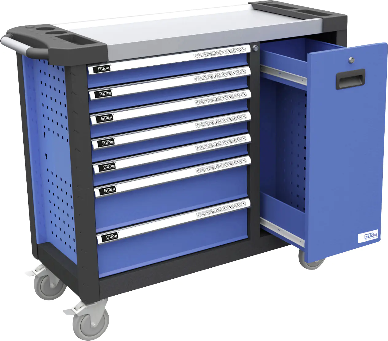 Werkstattwagen Premium GWPV 7/1 46 x 46 x 97 cm unbestückt