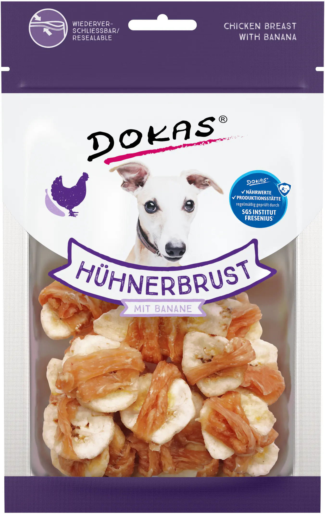 Dokas Hühnerbrust mit Banane 70 g