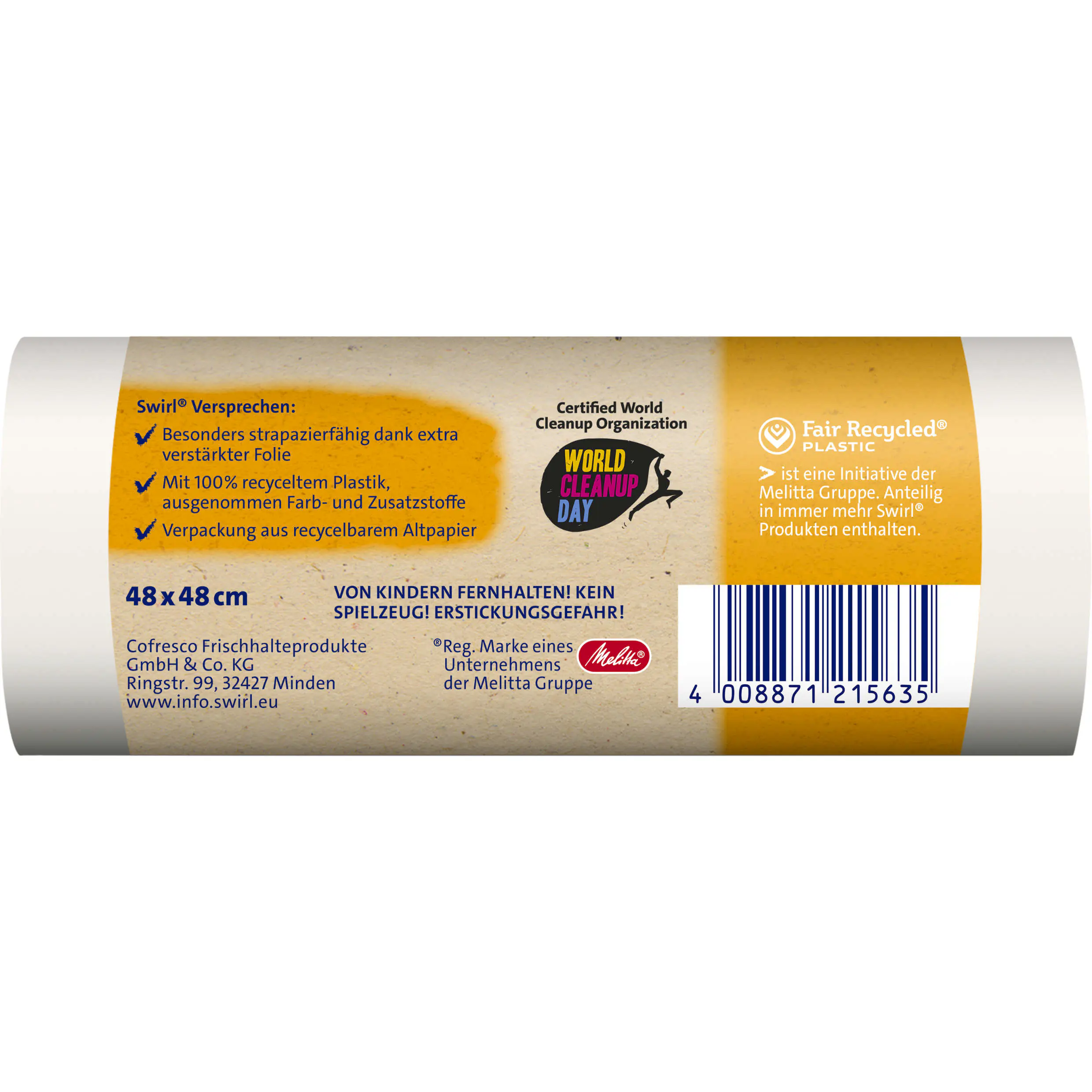 Swirl Müllbeutel mit Tragegriff 20 L 20 Stück