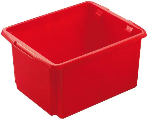 Sunware Drehstapel-Box Nesta 32 L rot 45,5 x 36 x 24 cm Sunware Drehstapel-Box Nesta 32 L rot 45,5 x 36 x 24 cm