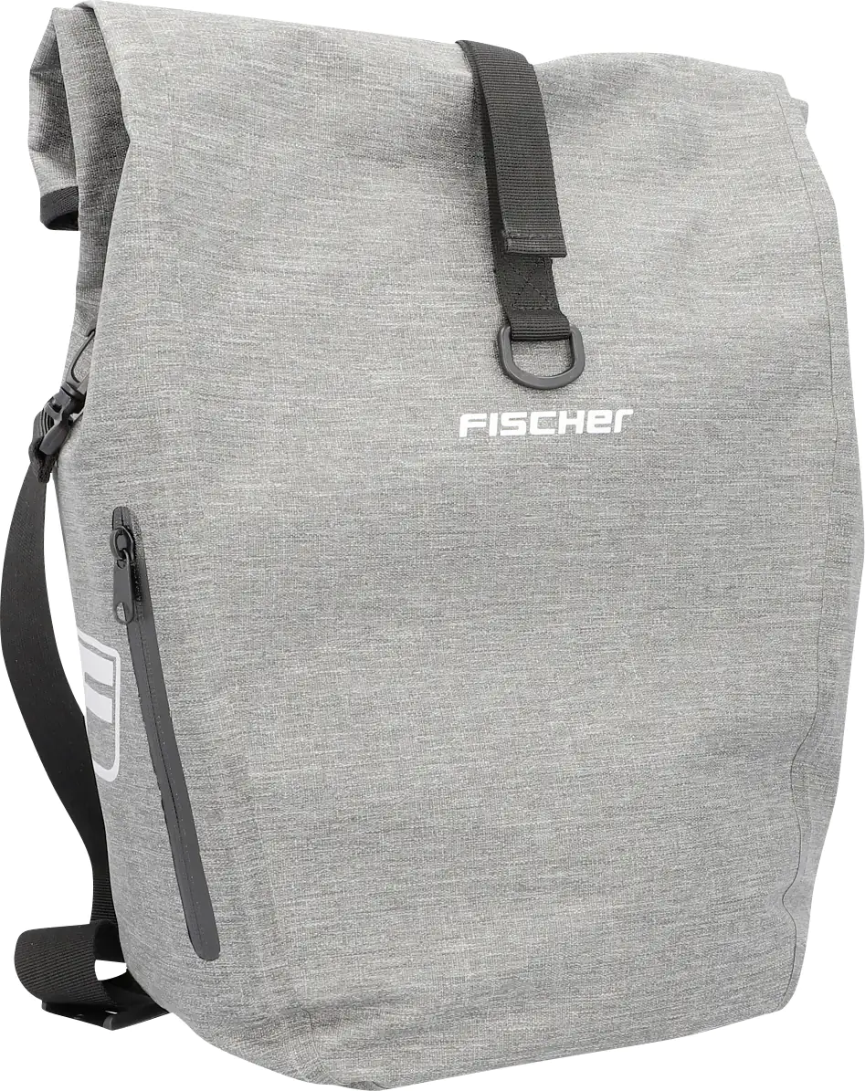 Fischer  Gepäckträgertasche PLUS Cita grau