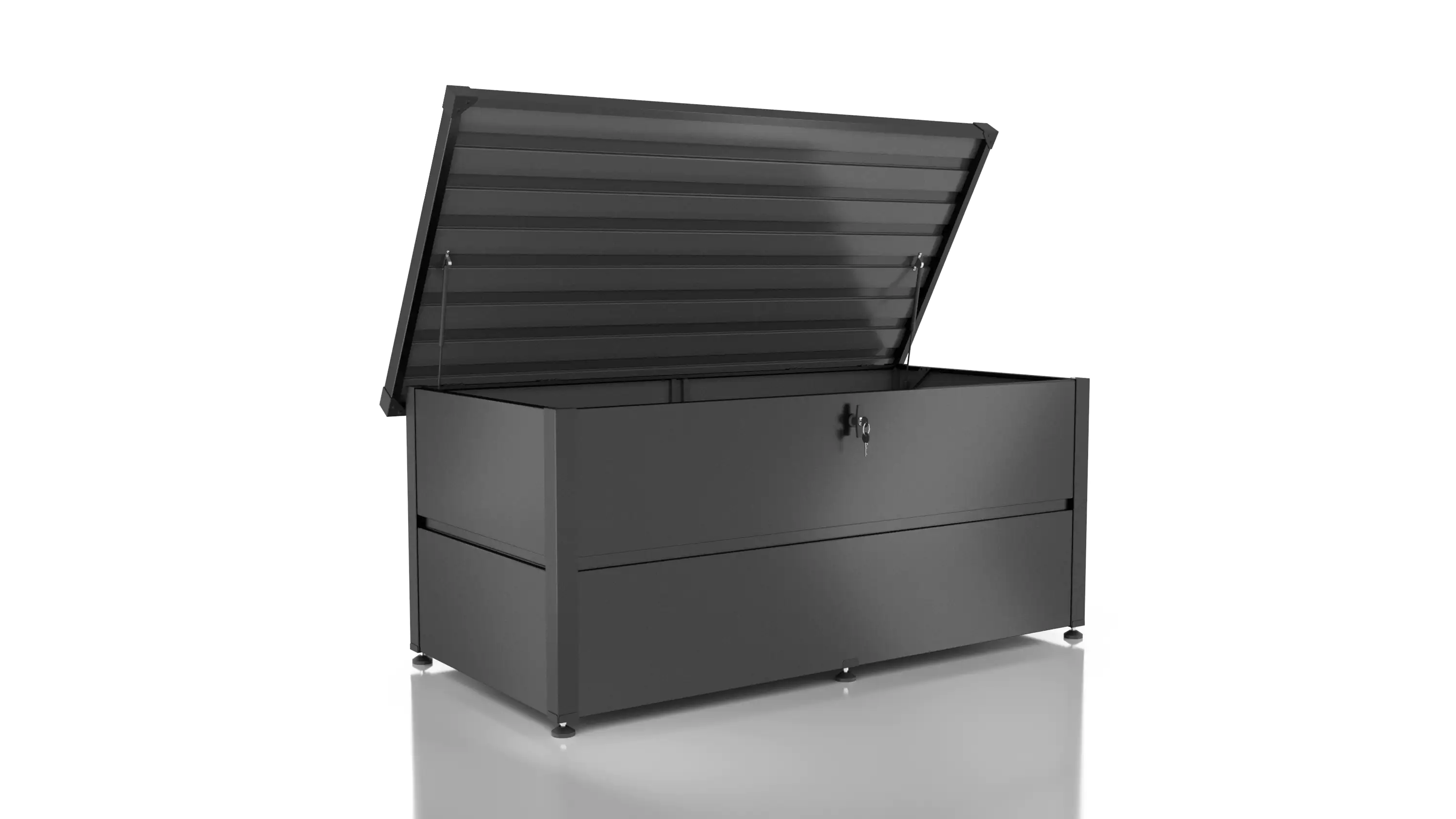 Guardi Gartenbox M 165 x 85 x 69 cm anthrazit Guardi Gartenbox M 165 x 85 x 69 cm anthrazit