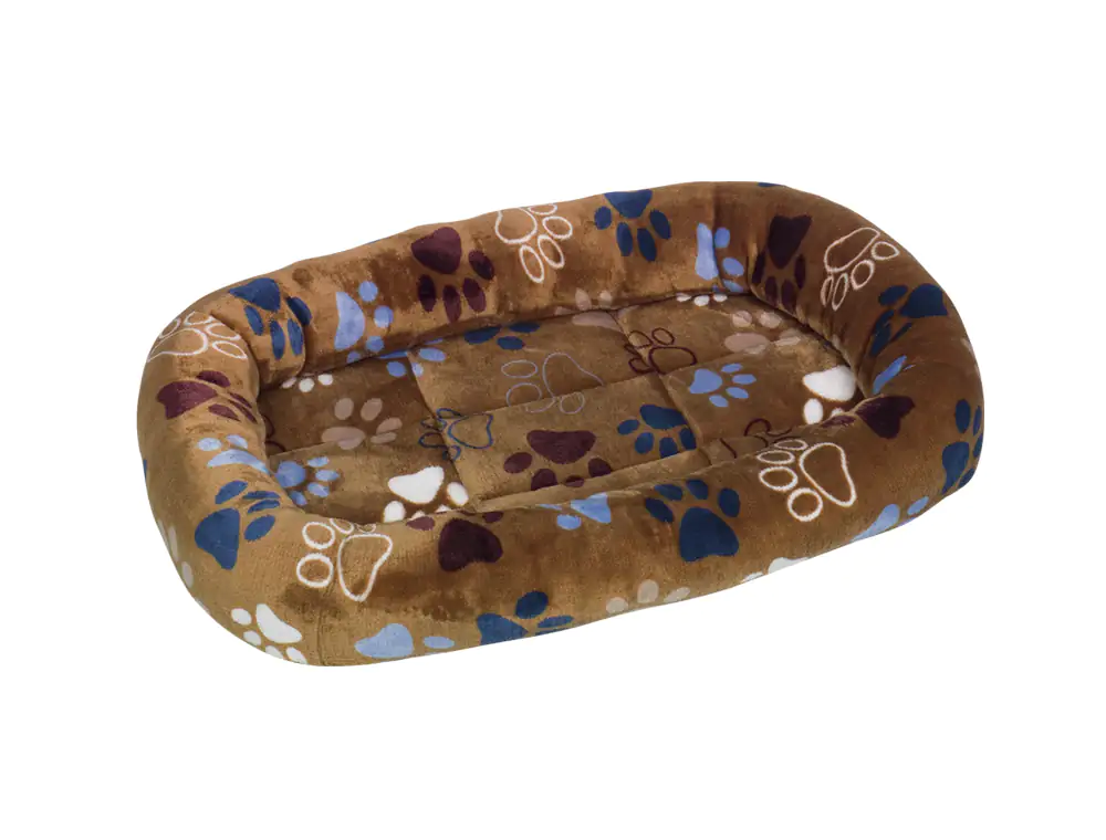 Nobby Hundematte Lissi Classic mit Rand oval braun