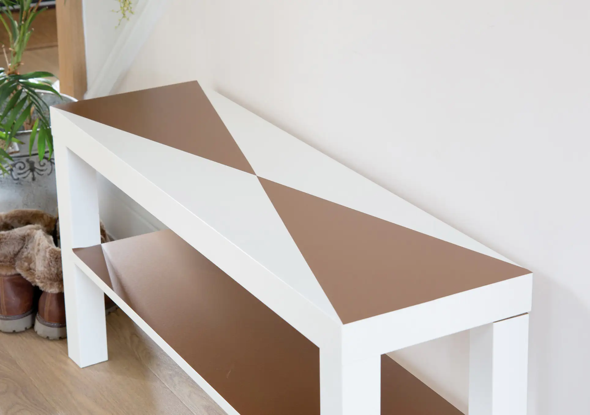 d-c-fix Selbstklebefolie Metallic Hammered kupfer 45 cm x 1,5 m