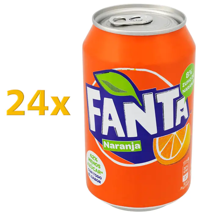 Fanta Naranja 24x 330 ml