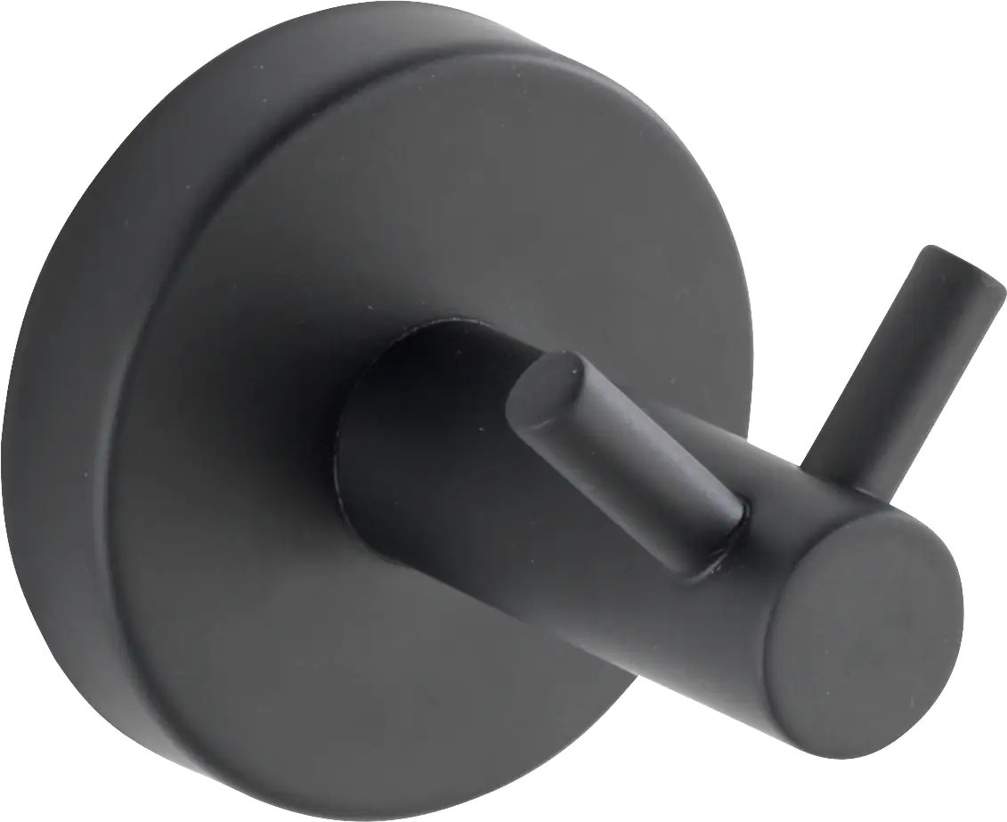 Wenko Wandhaken Bosio Black matt Duo