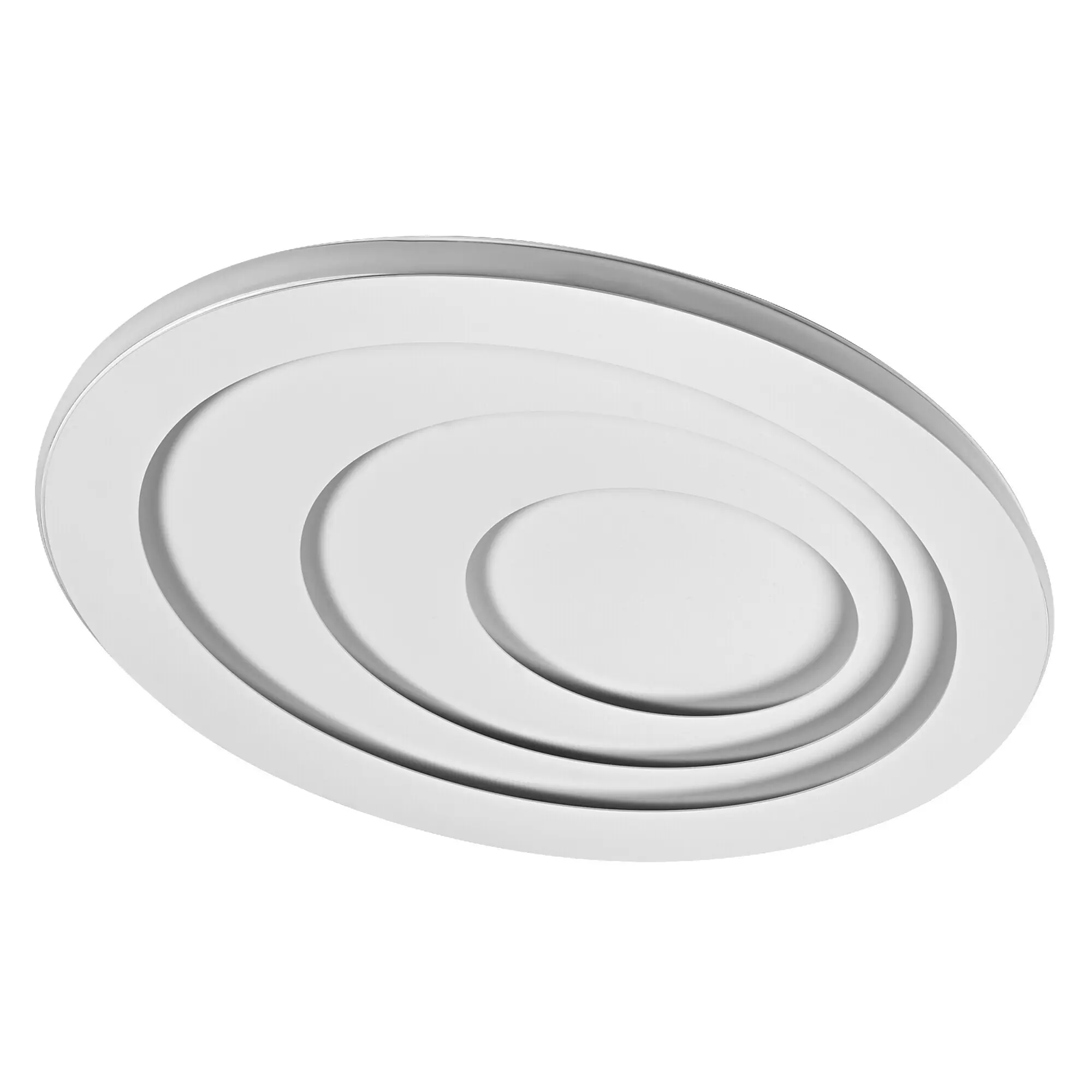 Osram LED Deckenleuchte Orbis Spiral Oval weiß Ø 49 cm 37 W warmweiß
