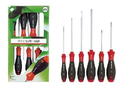 Wiha Schraubendrehersatz 6-teilig Kreuz-/Schlitz SpftFini Wiha Schraubendrehersatz 6-teilig Kreuz-/Schlitz SpftFini