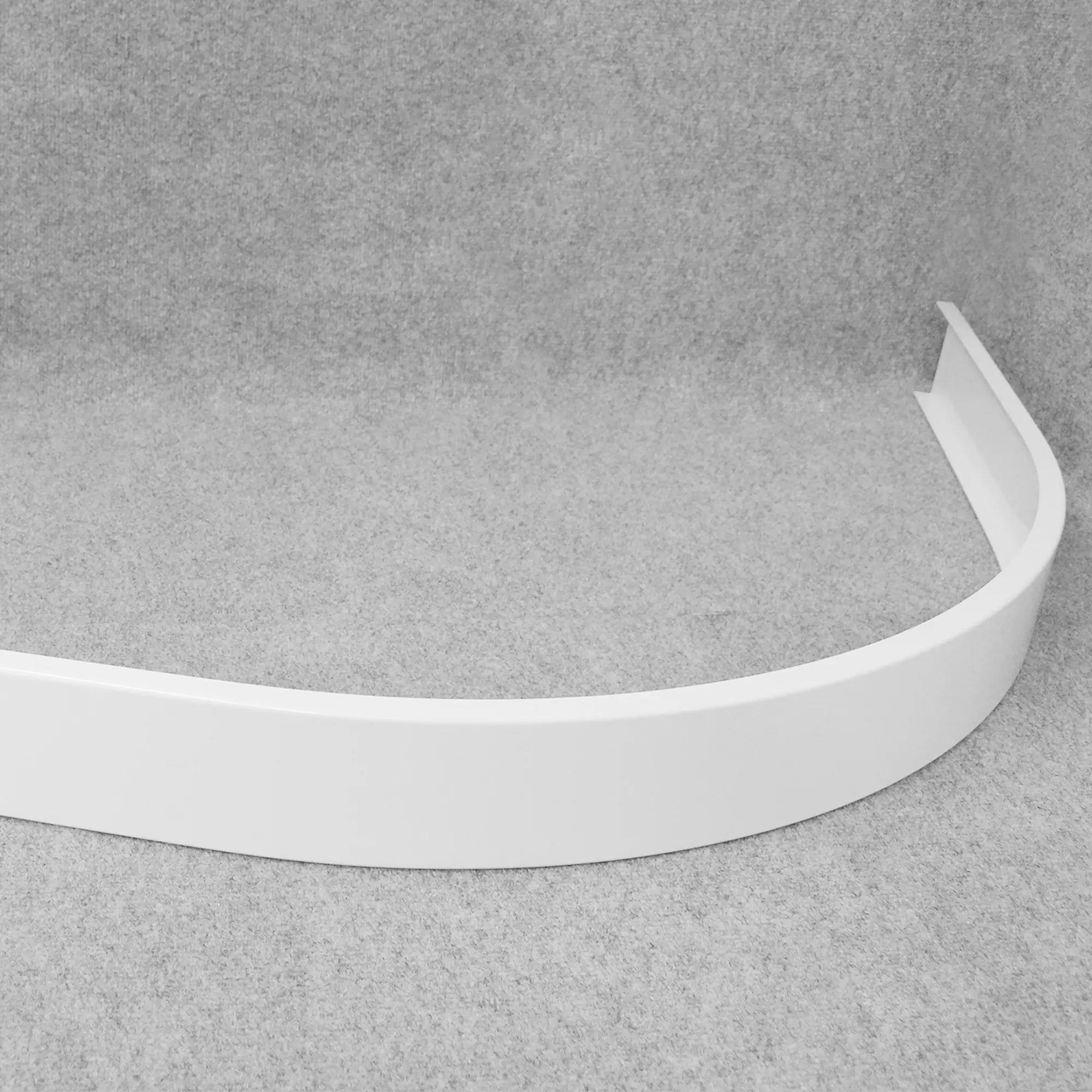 Breuer Aluminiumschürze für Rundduschwanne Flat Line 90x90 cm H:10 cm weiß