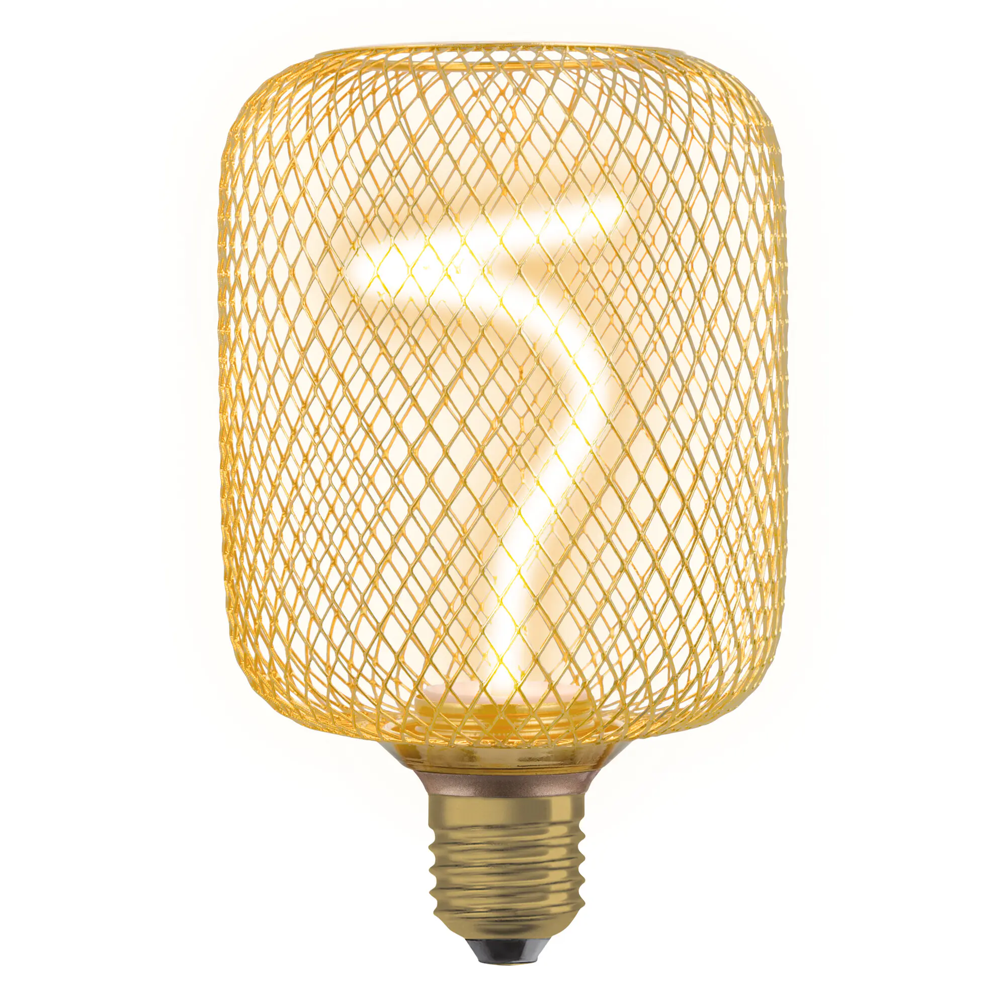 Osram LED Dekoleuchtmittel E27 Square Gold 3,5W dimmbar warmweiß