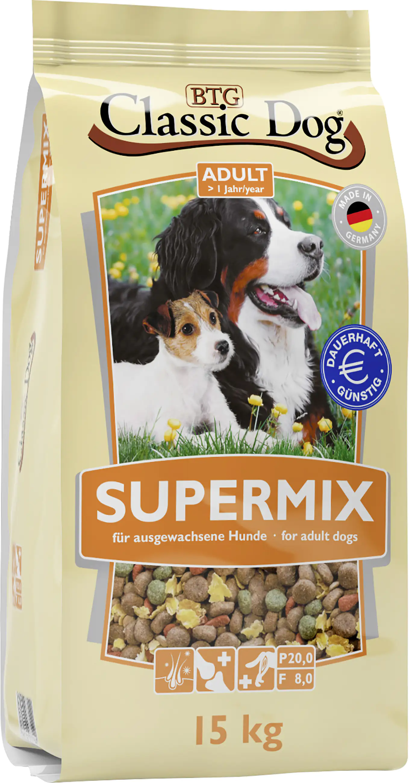 Classic Dog Supermix 15 kg Adult