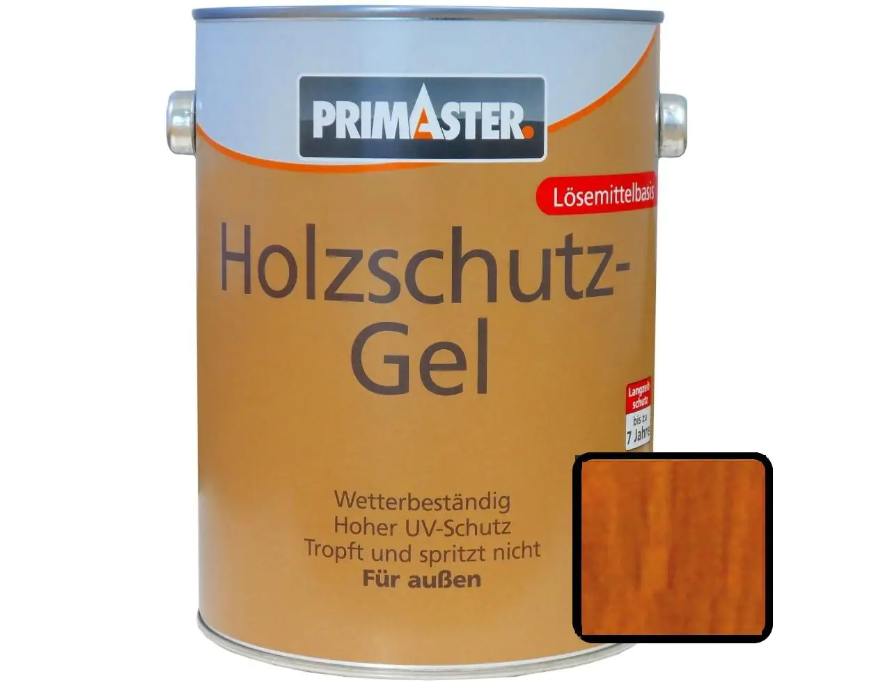 Primaster Holzschutzgel 5 L teak seidenmatt Primaster Holzschutzgel 5 L teak seidenmatt