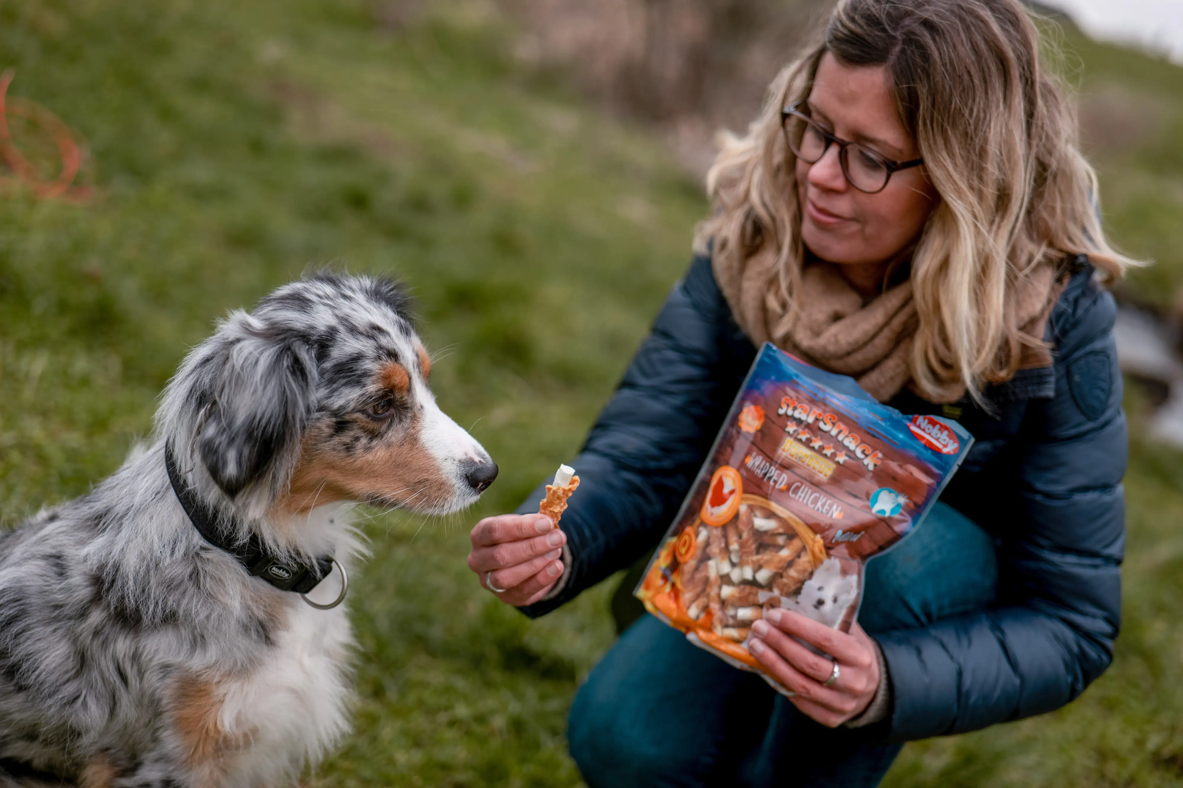 Nobby StarSnack Barbecue MINI Wrapped Chicken 375 g