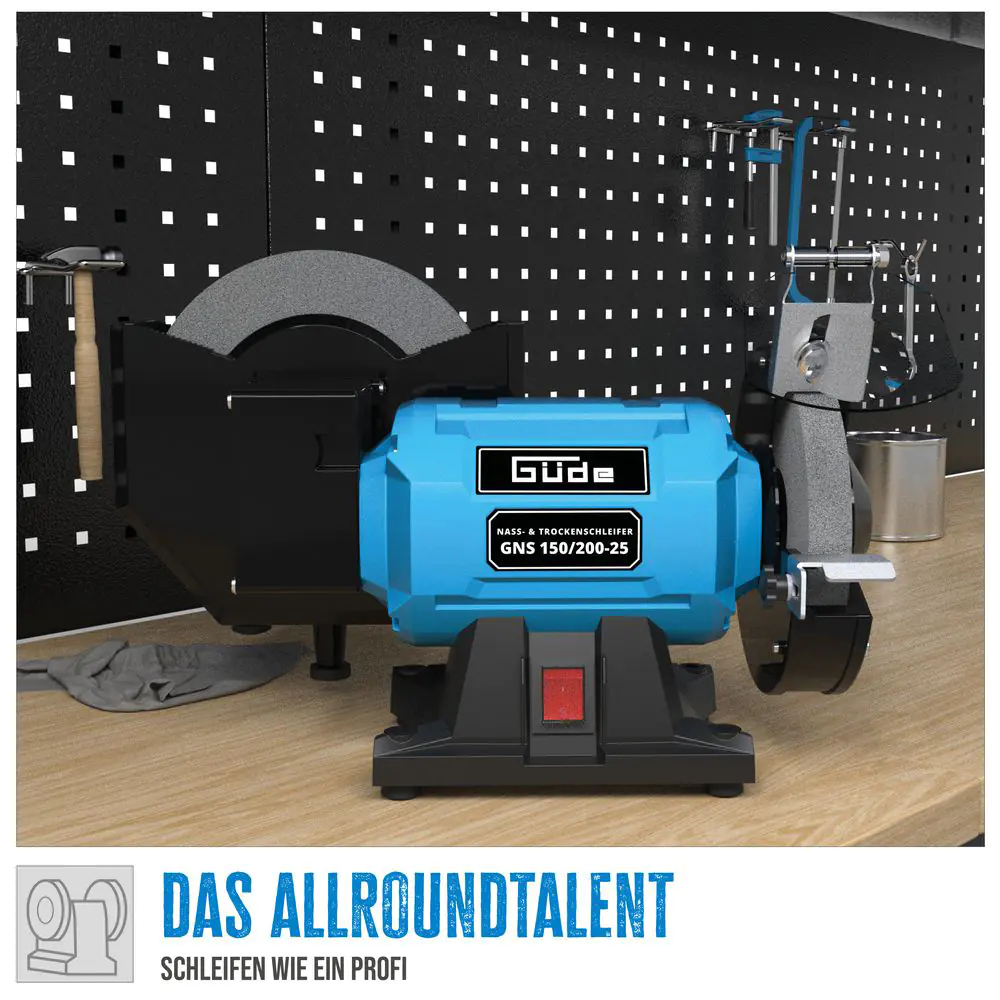 Güde Nass- und Trockenschleifer GNS 150/200-25 250 W