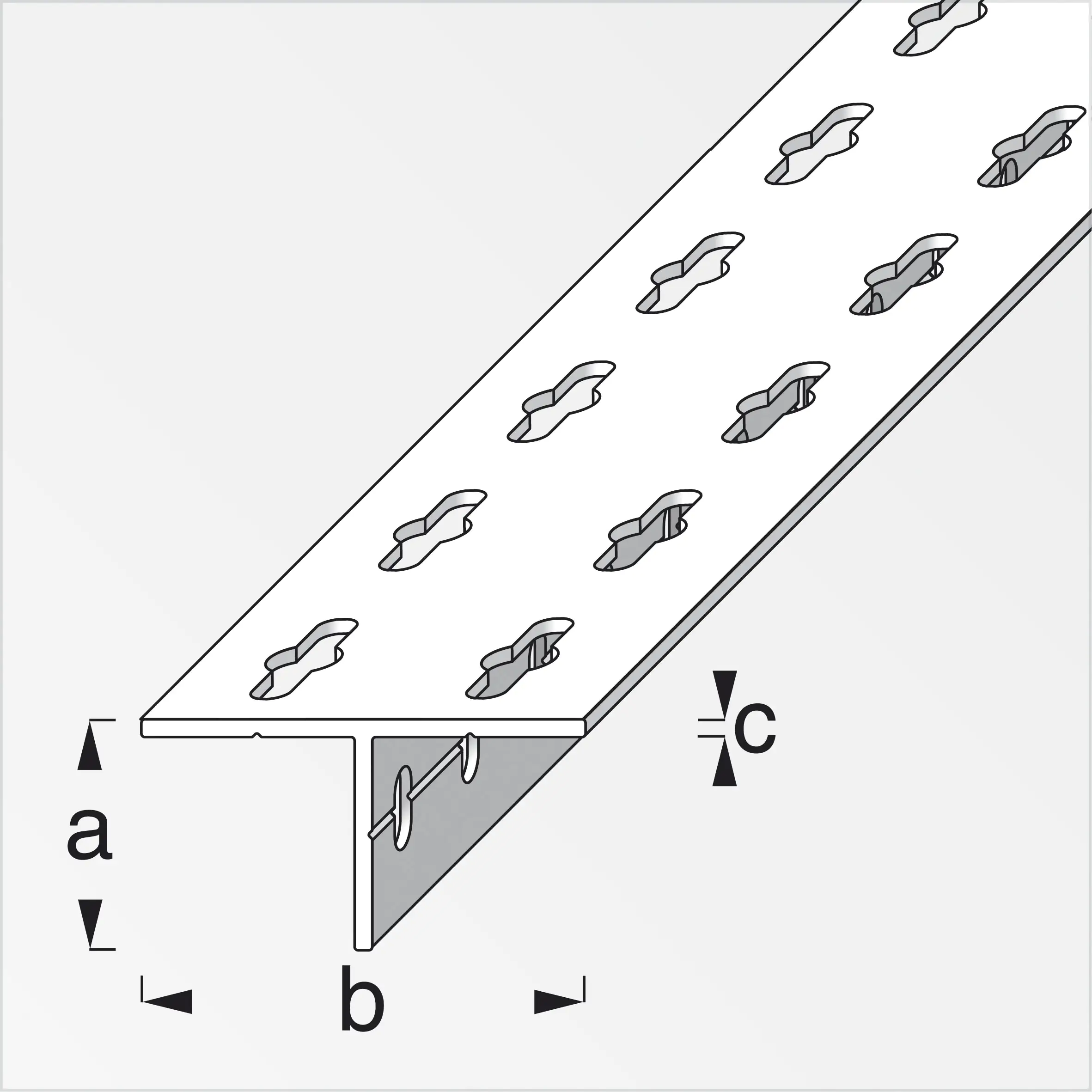 alfer T-Profil 1 m, 35.5 x 68.6 x 2.4 mm Aluminium roh blank