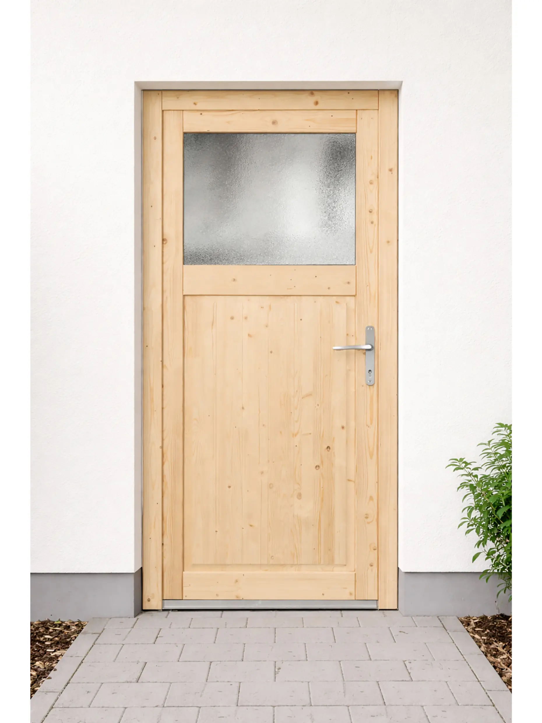 Panto Nebeneingangstür Holz 501 98 x 198 cm DIN Rechts