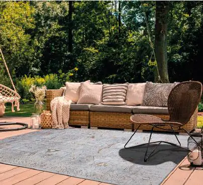 Luxor Living Teppich Lago, grau-anthrazit, 160 x 230 cm