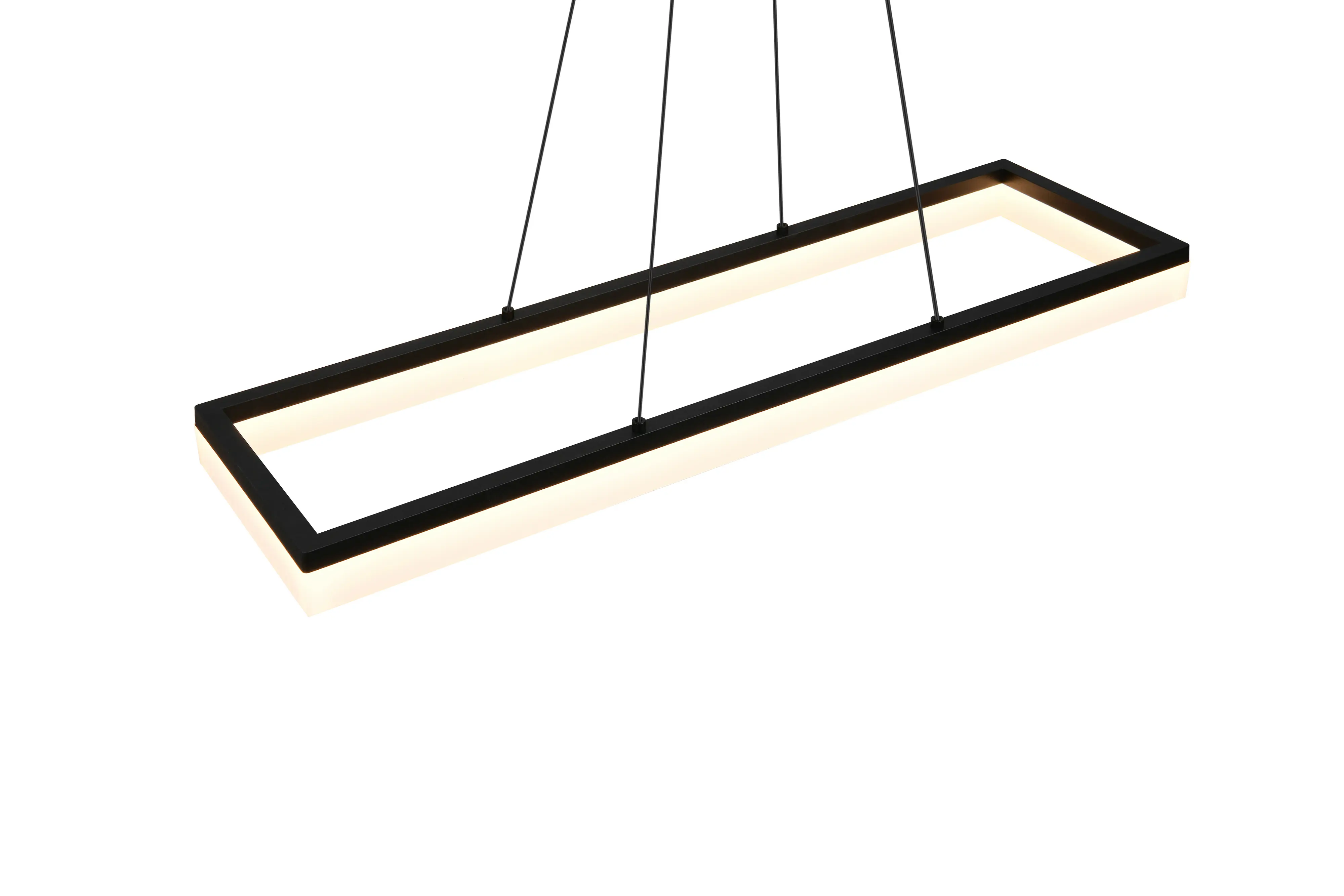 Reality LED Pendelleuchte Camino 150 cm schwarz matt 27 W warmweiß Reality LED Pendelleuchte Camino 150 cm schwarz matt 27 W warmweiß