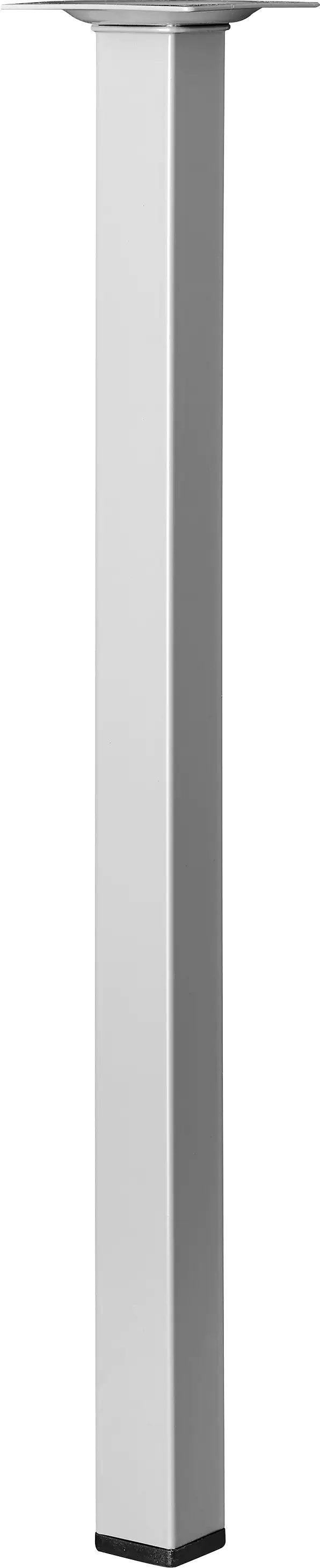 Hettich Tischbein 2,5 x 40 cm Aluminium-Optik - 1 Stück Hettich Tischbein 2,5 x 40 cm Aluminium-Optik - 1 Stück