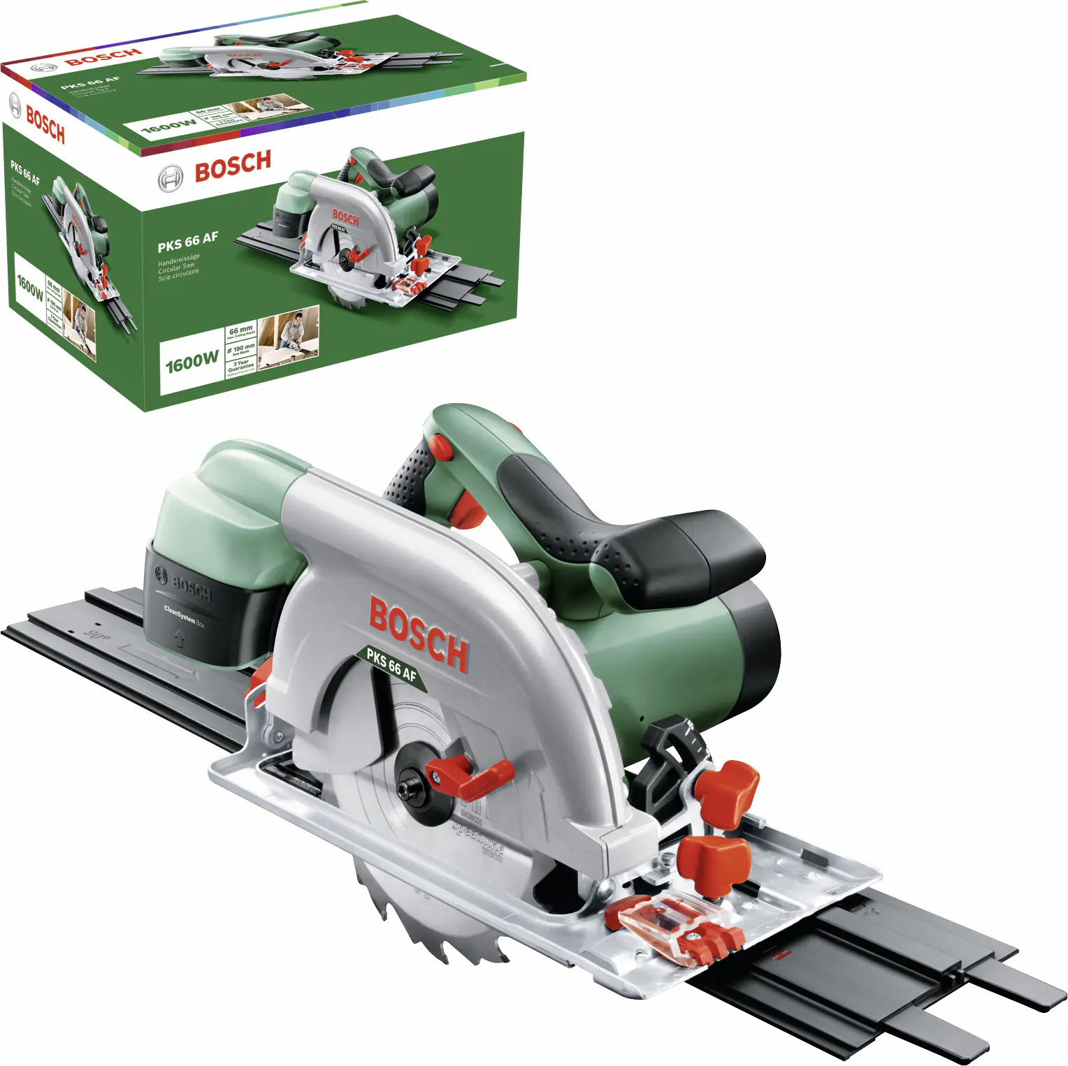 Bosch Handkreissäge PKS 66 AF 1600 Watt