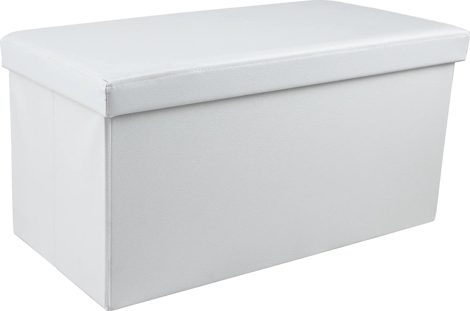 TrendLine Sitzbank weiß 76 x 38 x 38 cm (L x B x H)