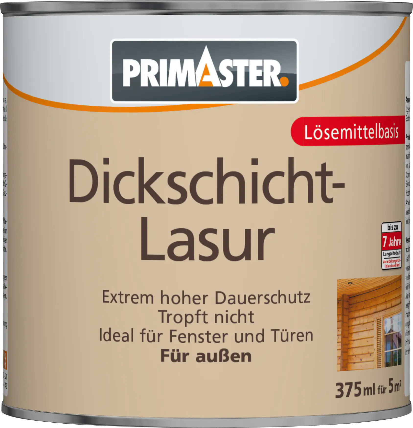 Primaster Dickschichtlasur 375 ml mahagoni