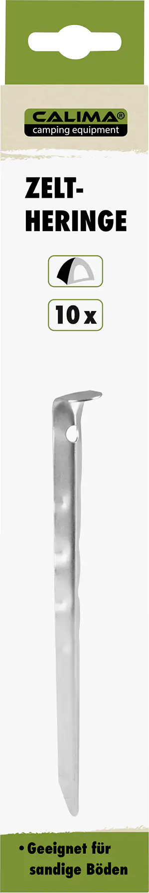 Calima Zelthering für sandige Böden 10 Stück