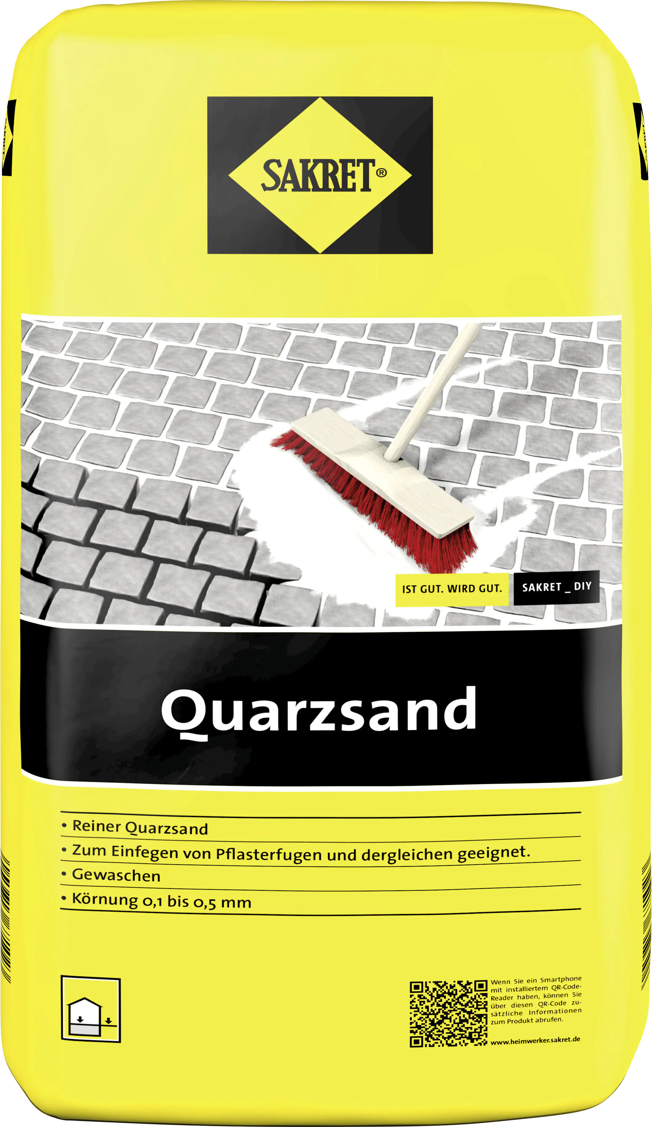 SAKRET Quarzsand 0,1 - 0,5 mm natur 10 kg