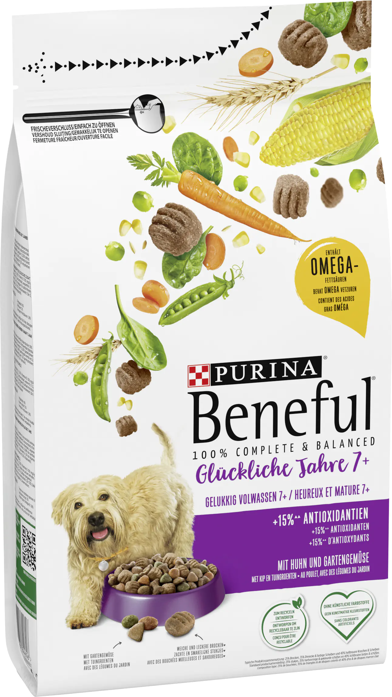Beneful Hundefutter Glückliche Jahre 7+ mit Huhn und Gartengemüse 1,4 kg Beneful Hundefutter Glückliche Jahre 7+ mit Huhn und Gartengemüse 1,4 kg