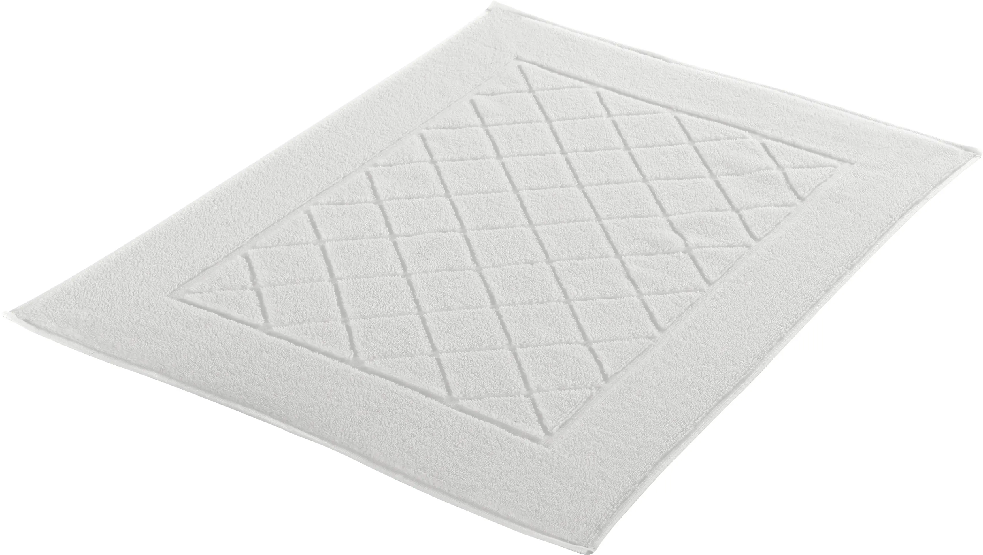 Kleine Wolke Frottiervorleger Bridge weiß 50 x 70 cm