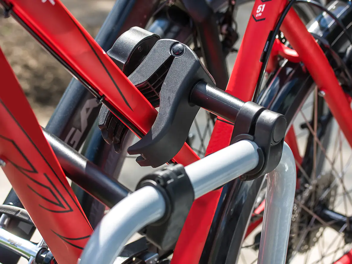 EUFAB Fahrradheckträger Jake für 2 Fahrräder abklappbar