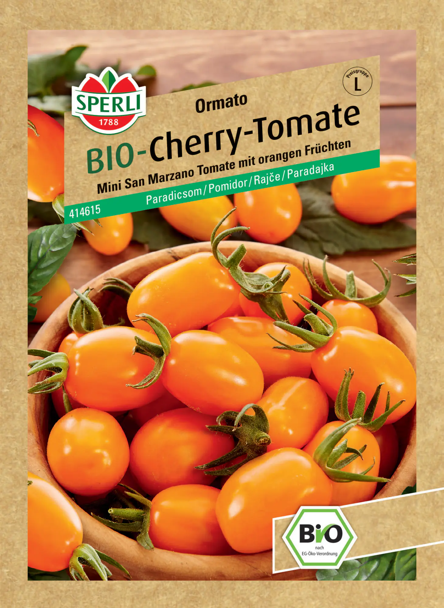 Sperli BIO Cherry-Tomate Ormato (BOL-T-4701)