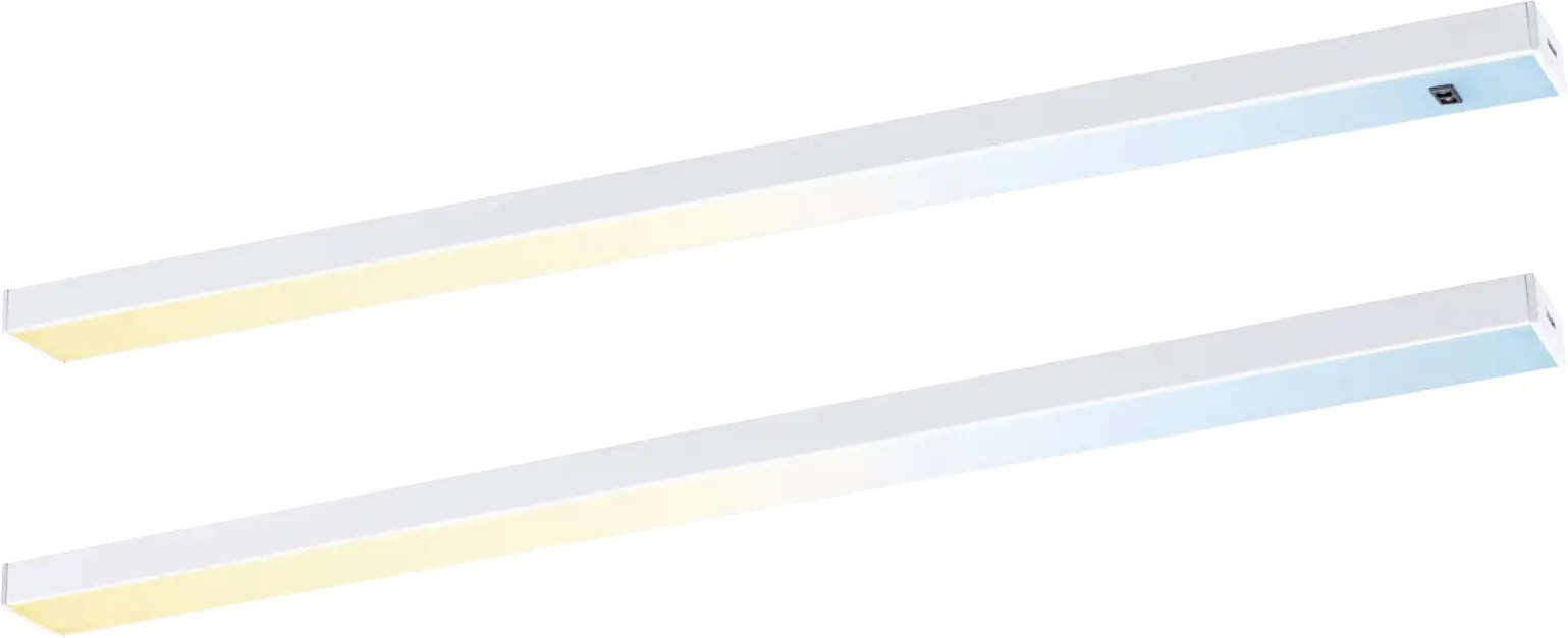 Paulmann LED Lichtleiste Inline weiß 35 cm TW 2er Set