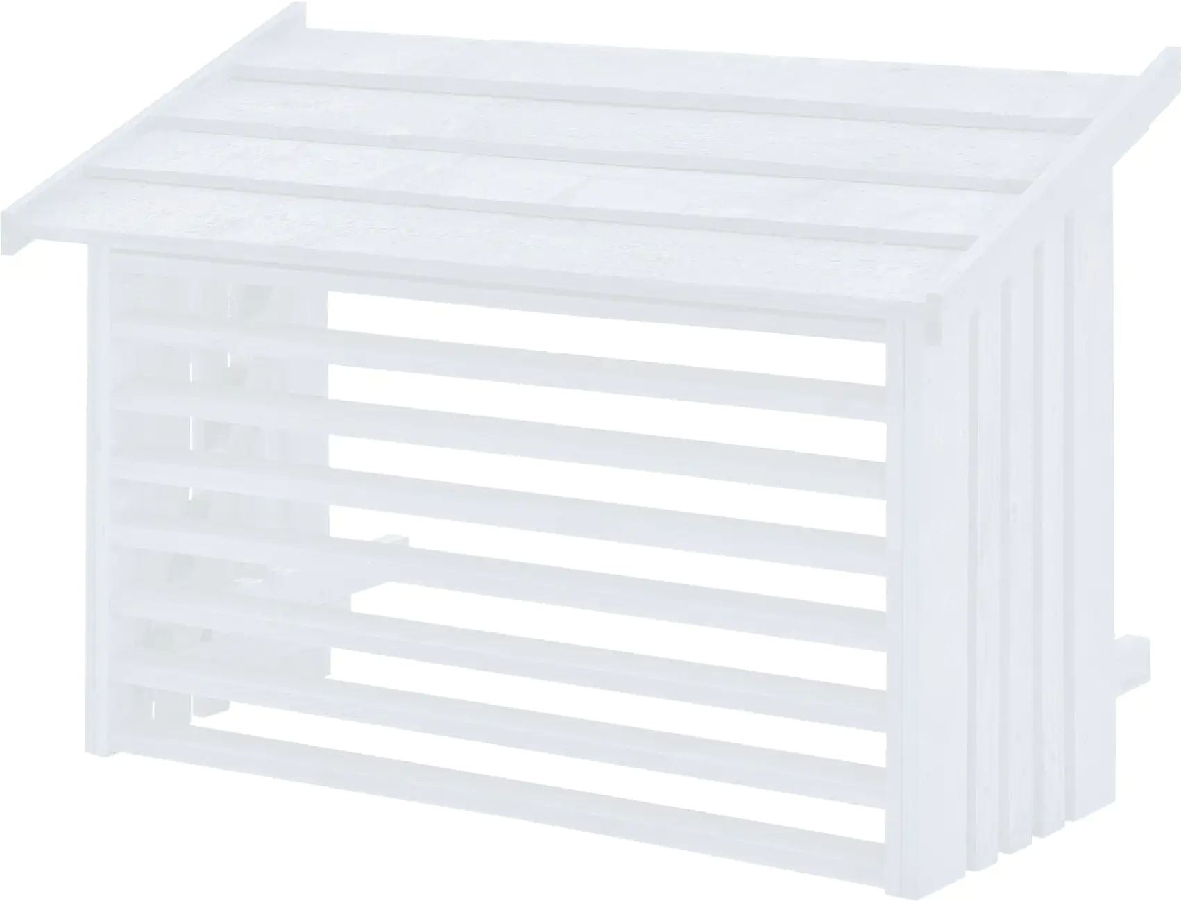 Plus Wärmepumpen Verkleidung RAL 9010 Weiß